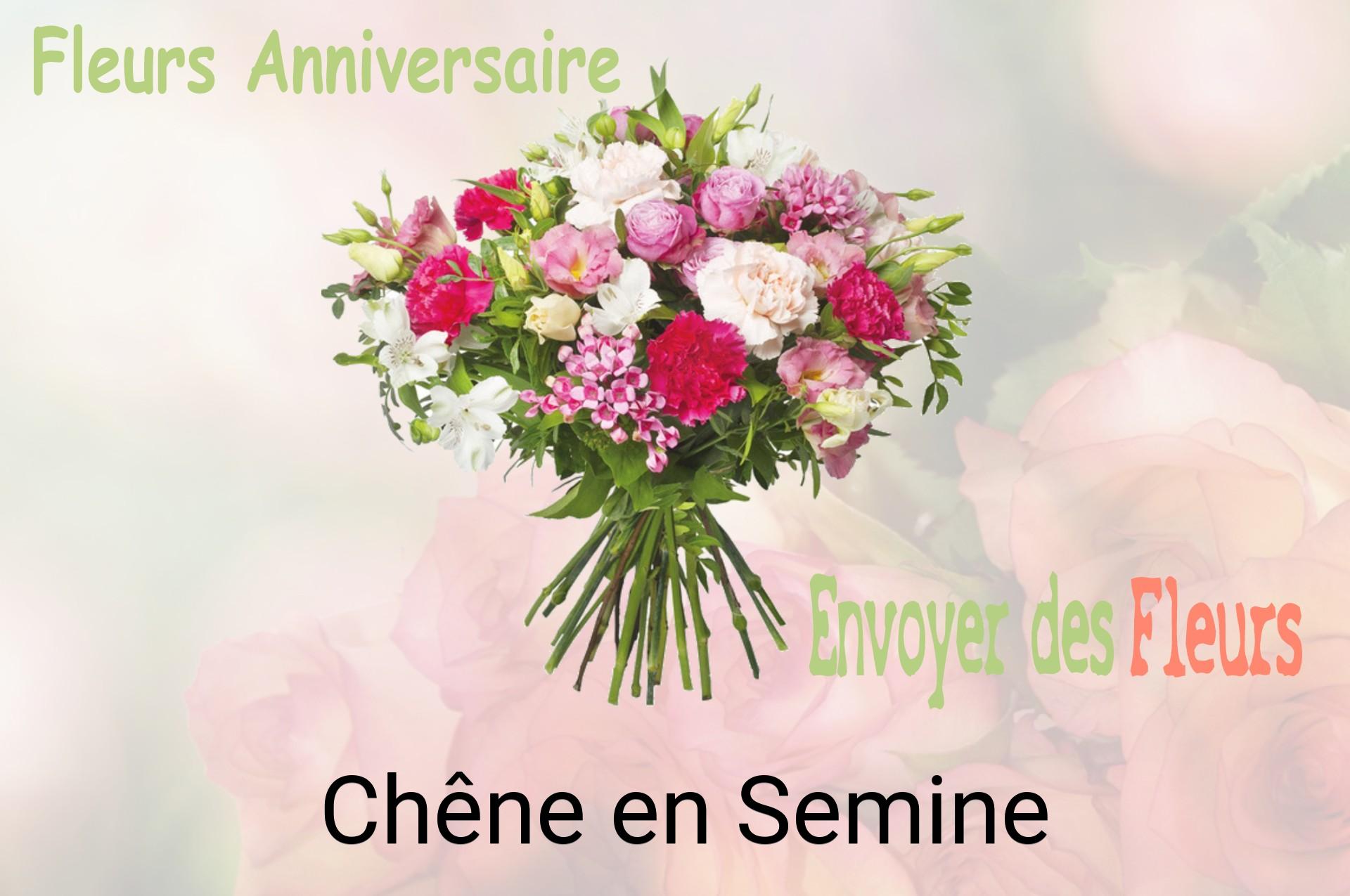 Bouquet de fleurs d’anniversaire livré à Chêne-en-Semine