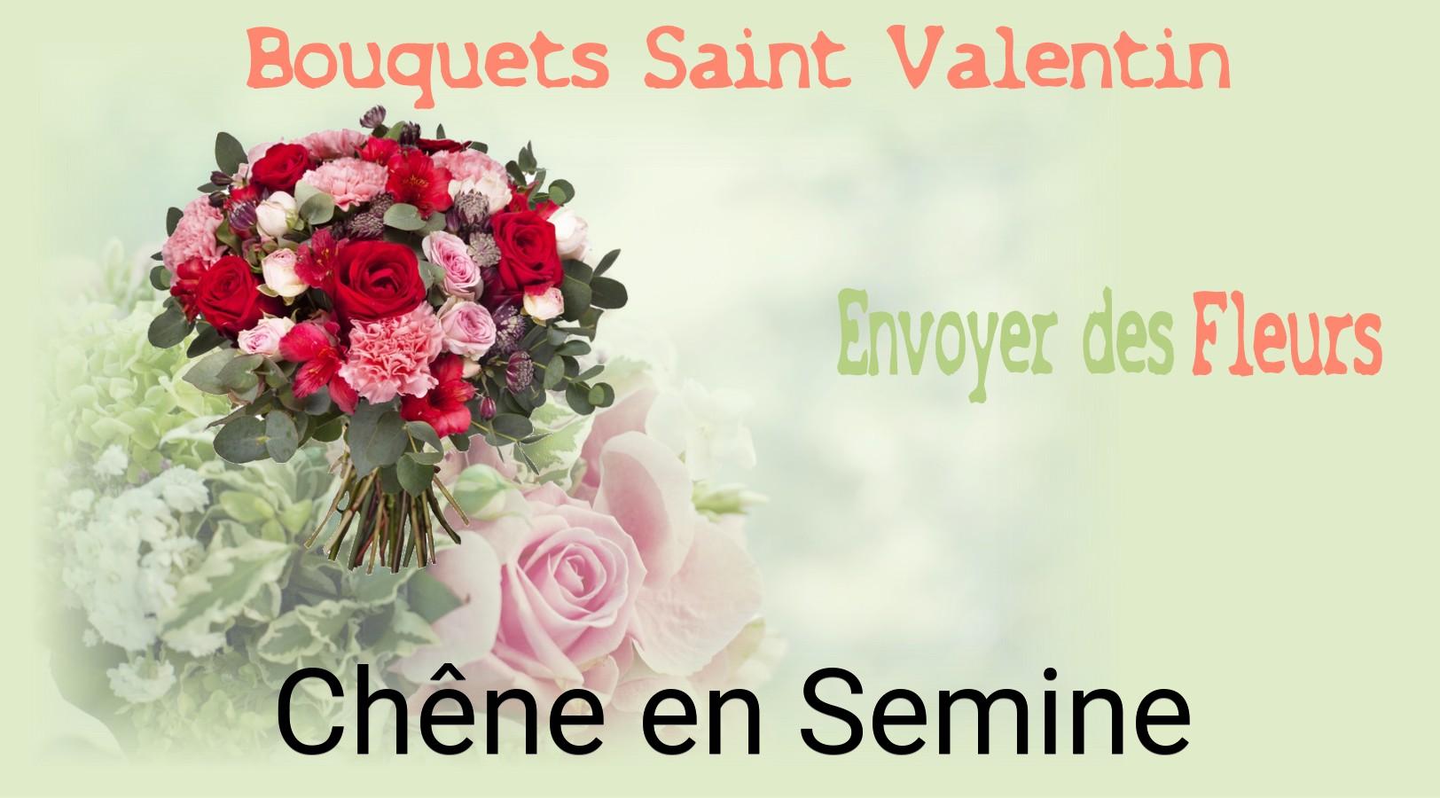 Roses de Saint-Valentin livrées à Chêne-en-Semine